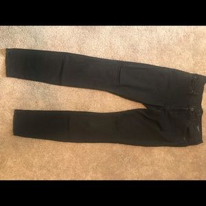 7 for all mankind Black Skinny Jeans